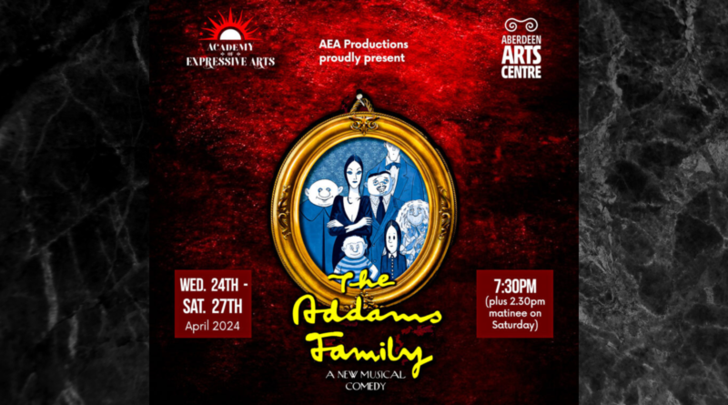 The Addams Family at the Aberdeen Arts Centre